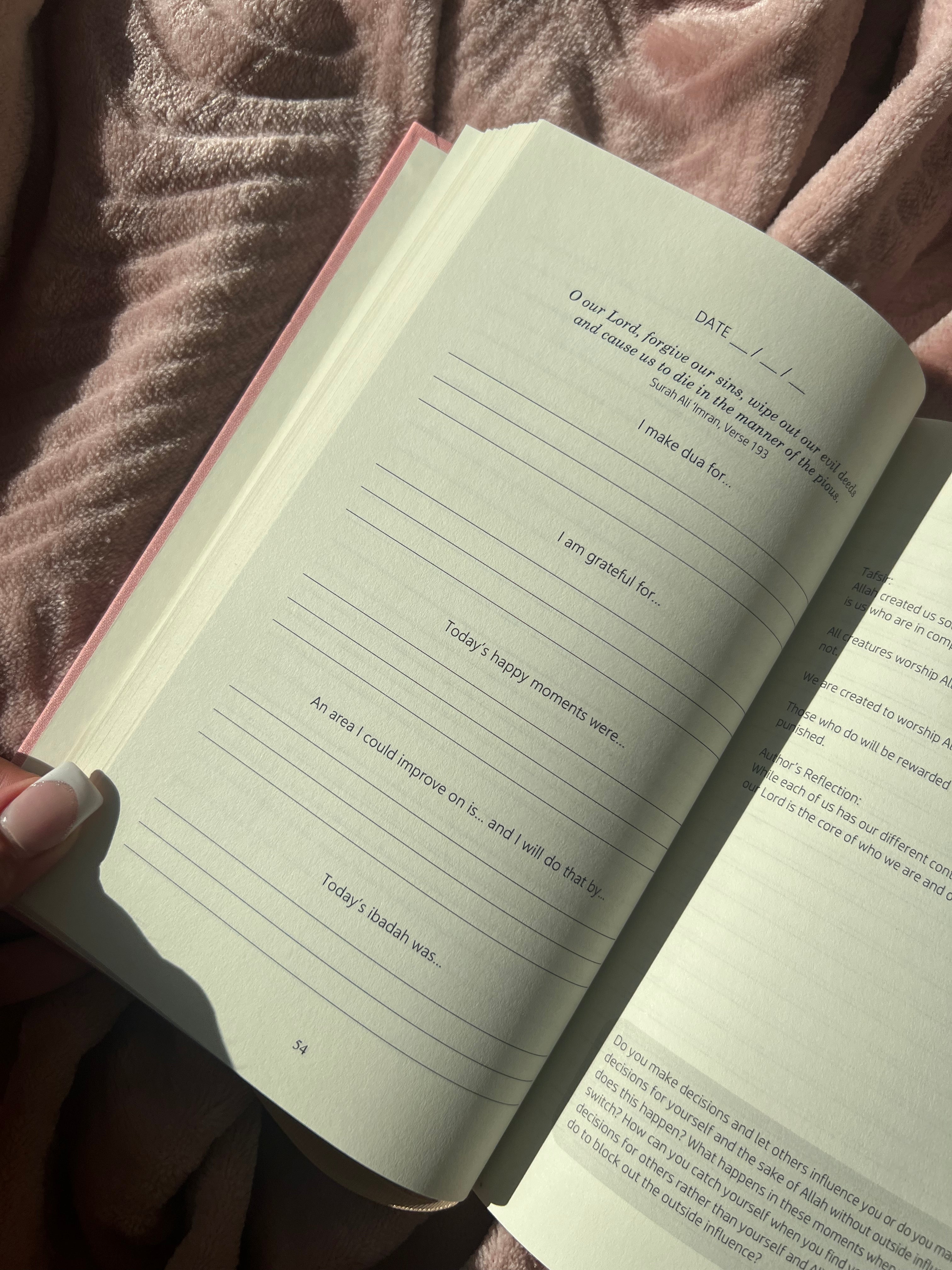 The Dua Journal - Pink