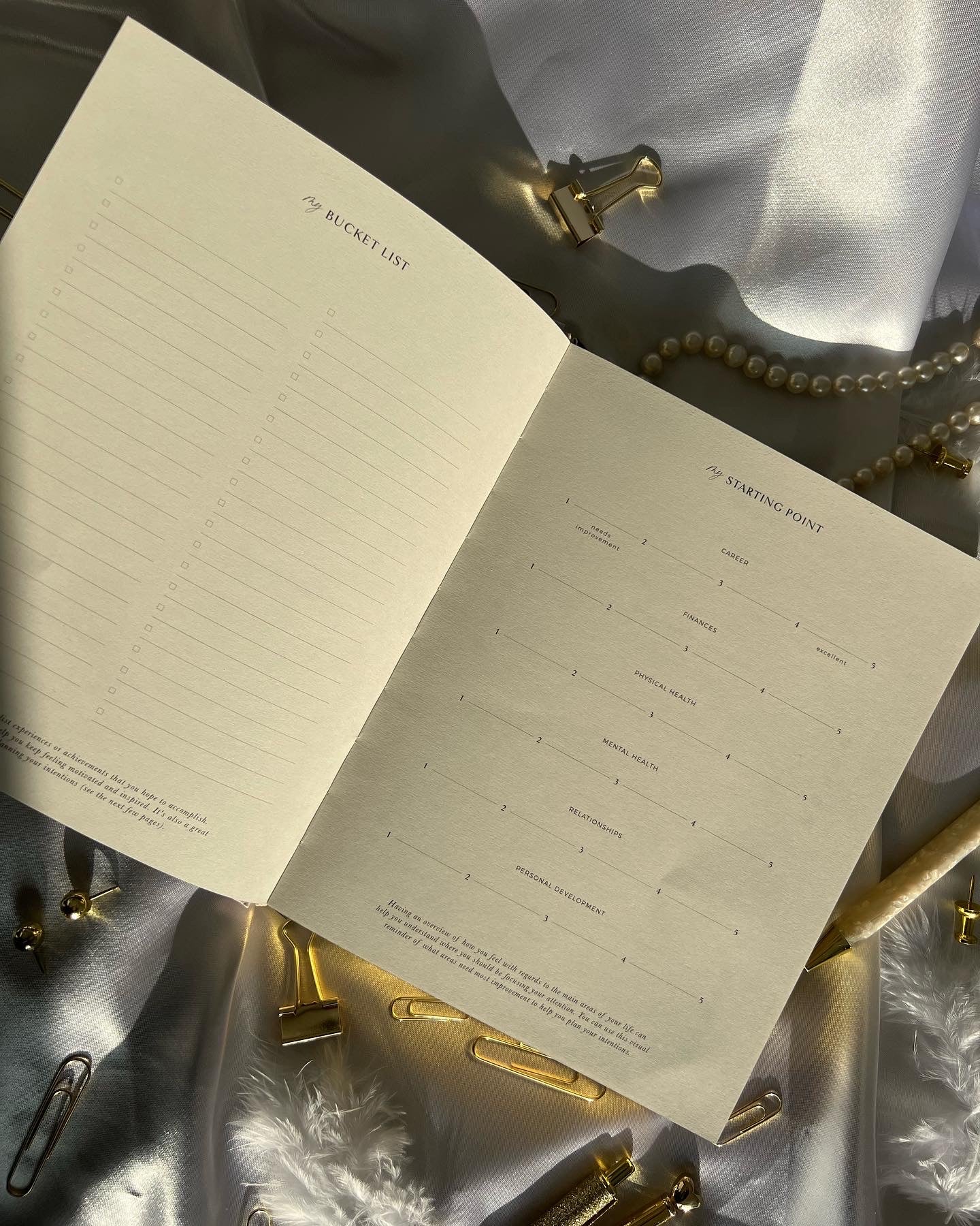 Body & Soul Journal & Planner - Noir