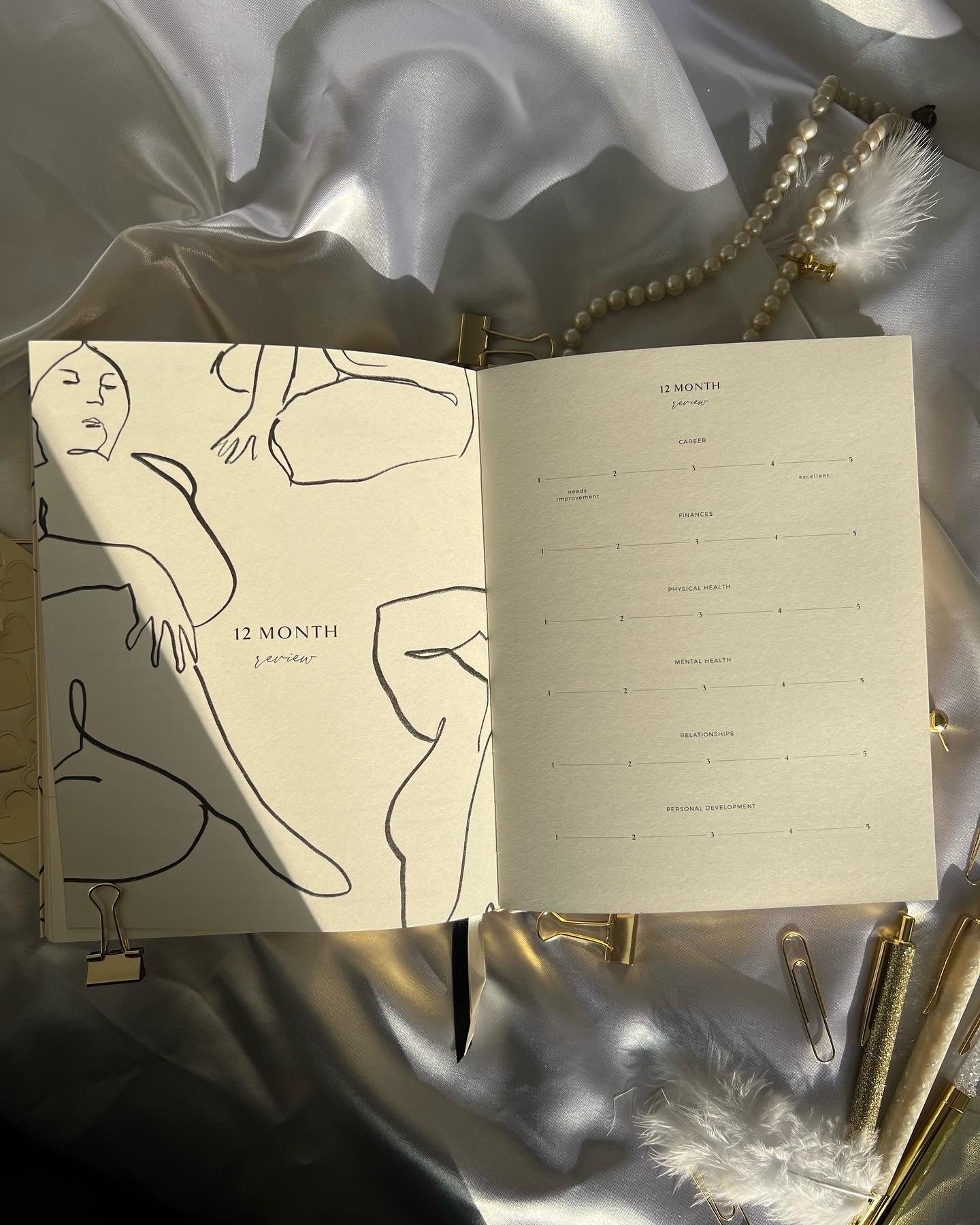 Body & Soul Journal & Planner - Noir