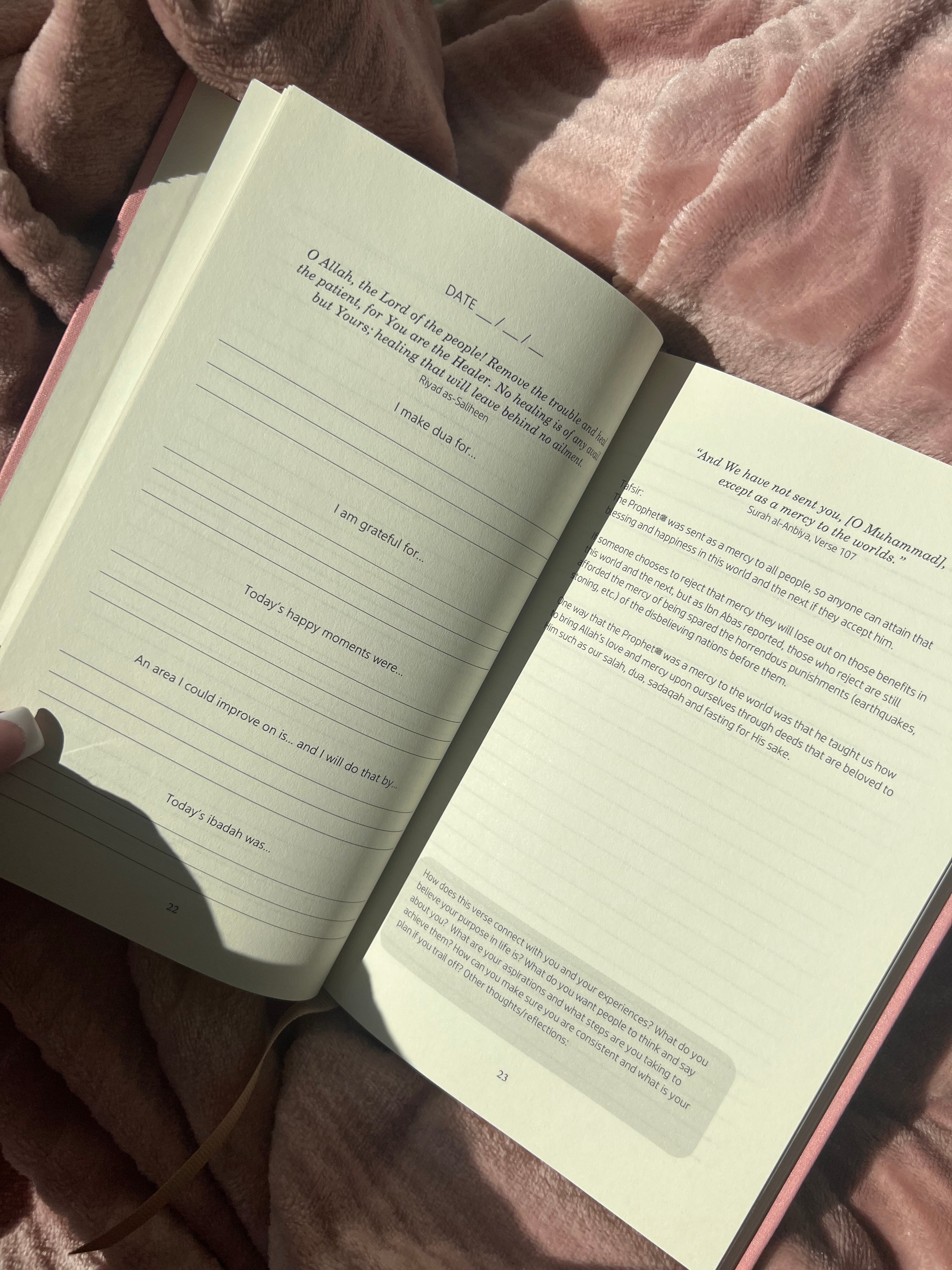 The Dua Journal - Pink