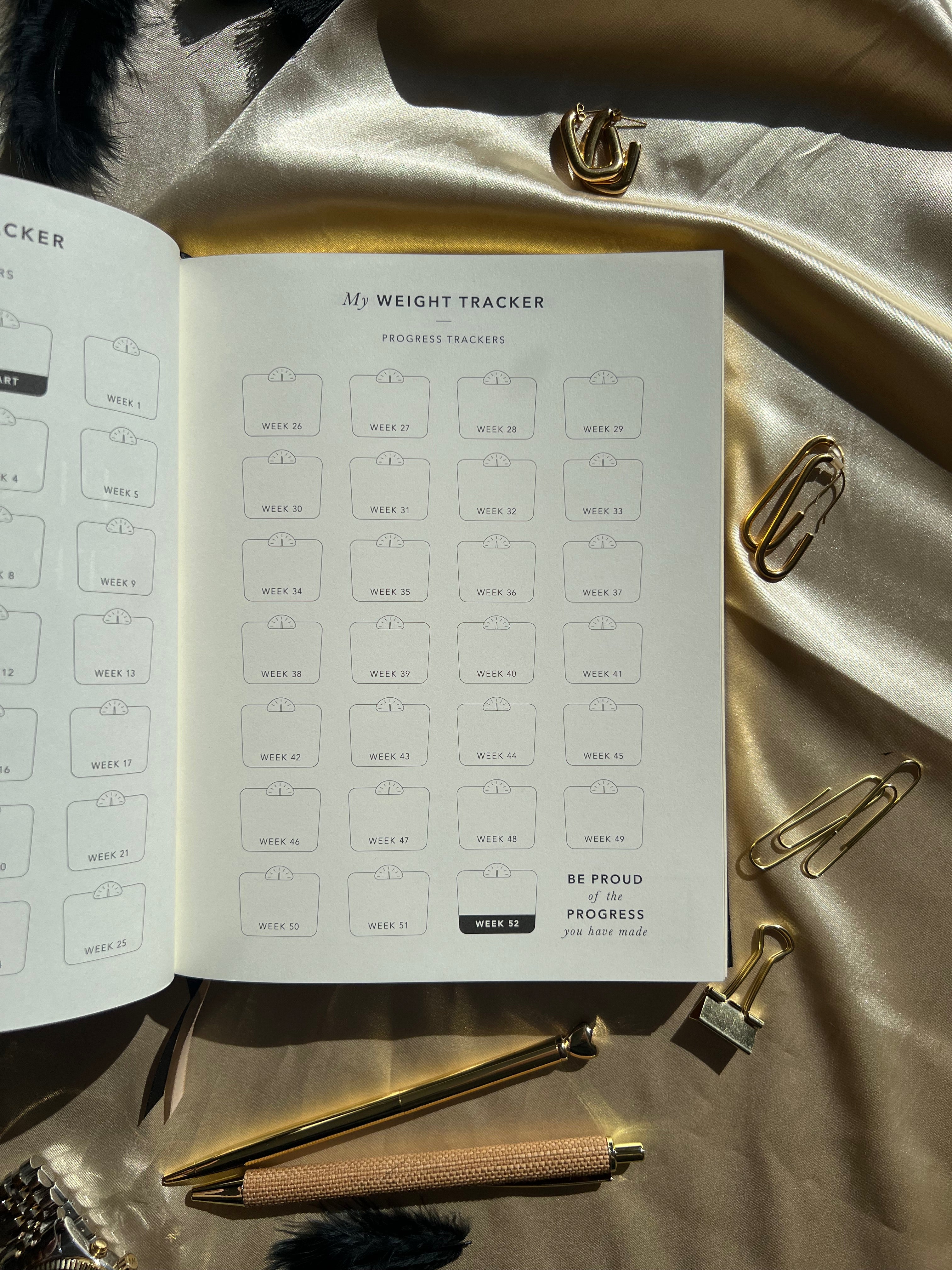 My Daily Fitness Planner - Noir