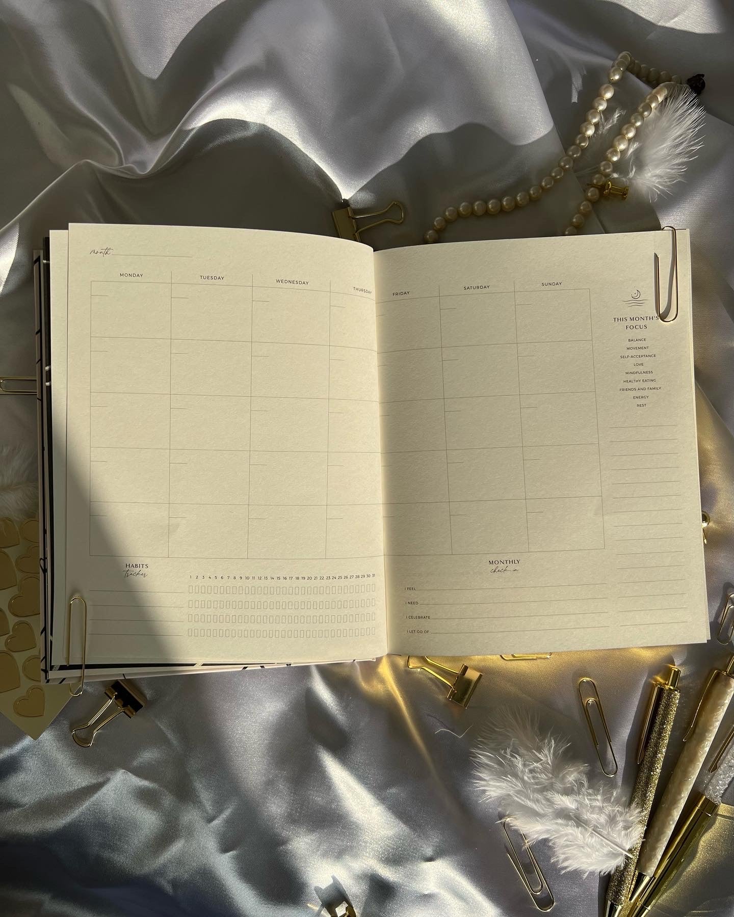 Journal et planificateur corps et âme - Solstice