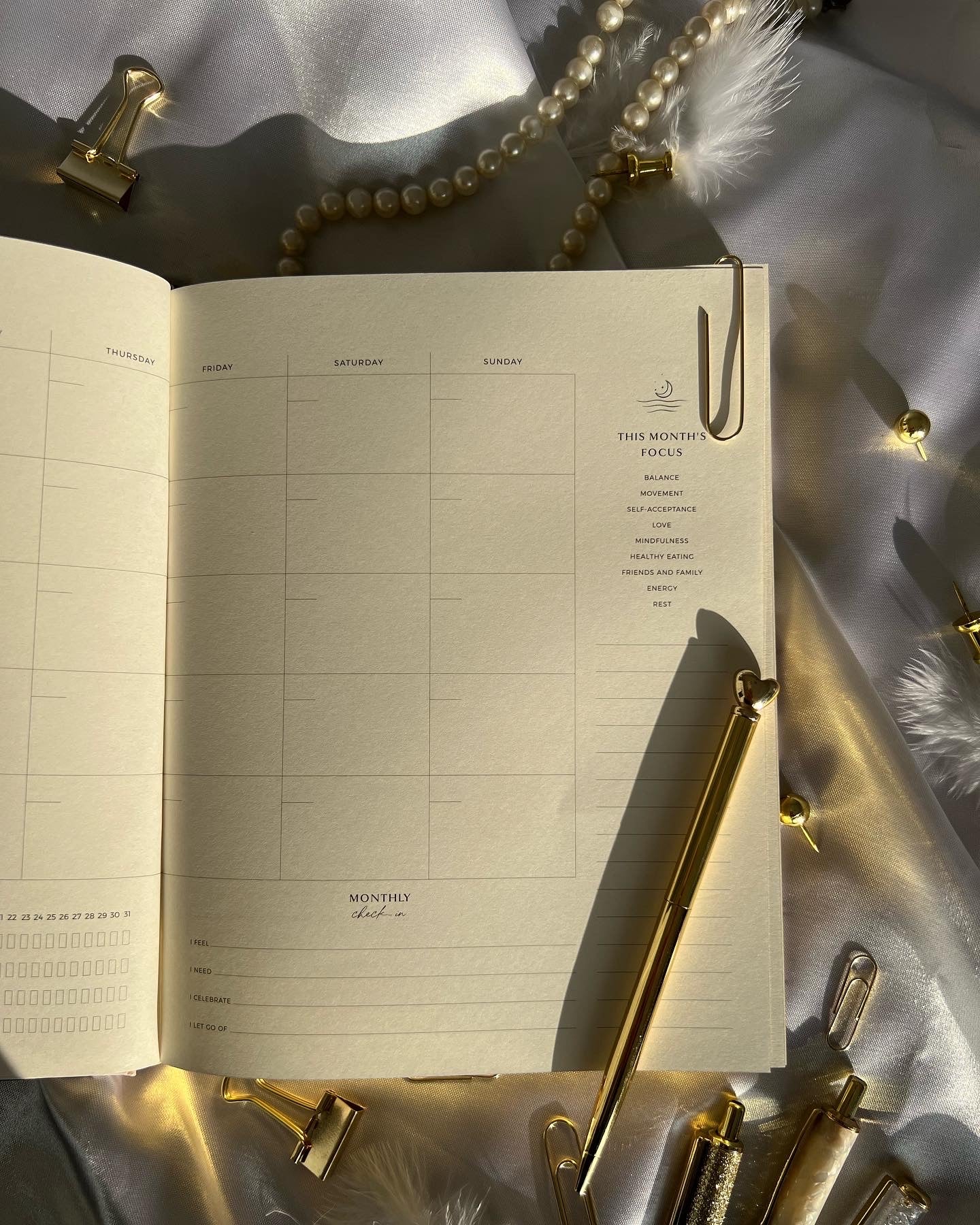 Journal et planificateur corps et âme - Solstice