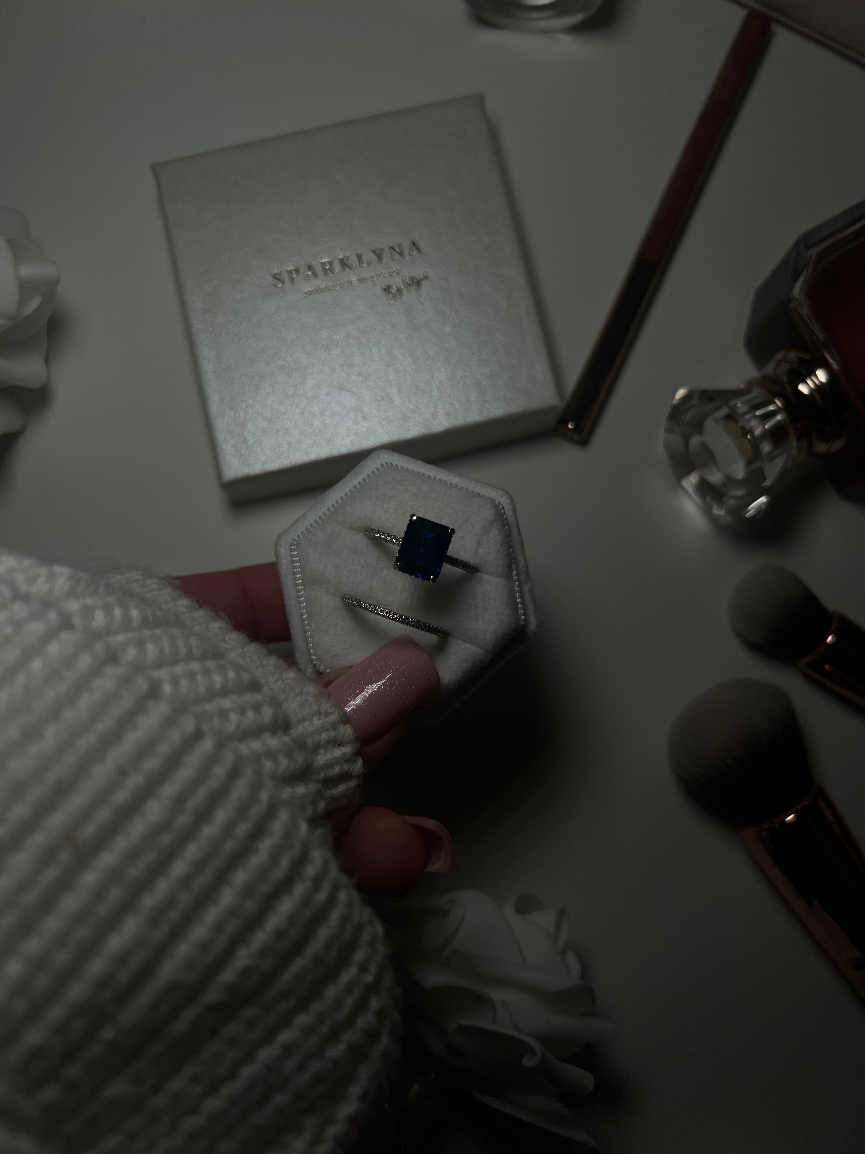 Bague Valentina - Marine