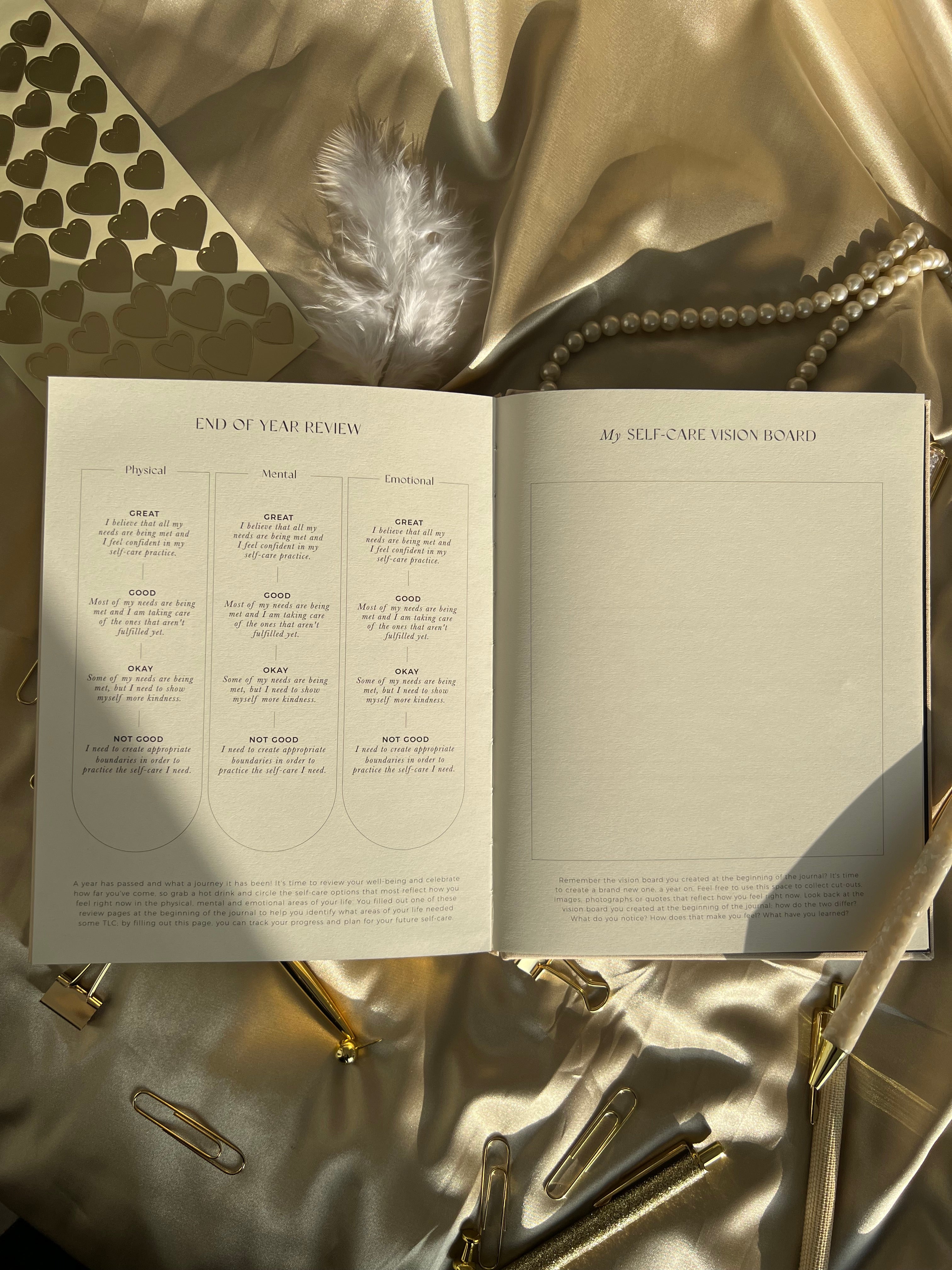 Mon journal quotidien de soins personnels - Pebble